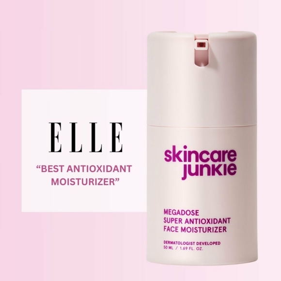 SKINCARE JUNKIE Megadose Super Antioxidant Face Moisturizer NIB - Picture 1 of 9